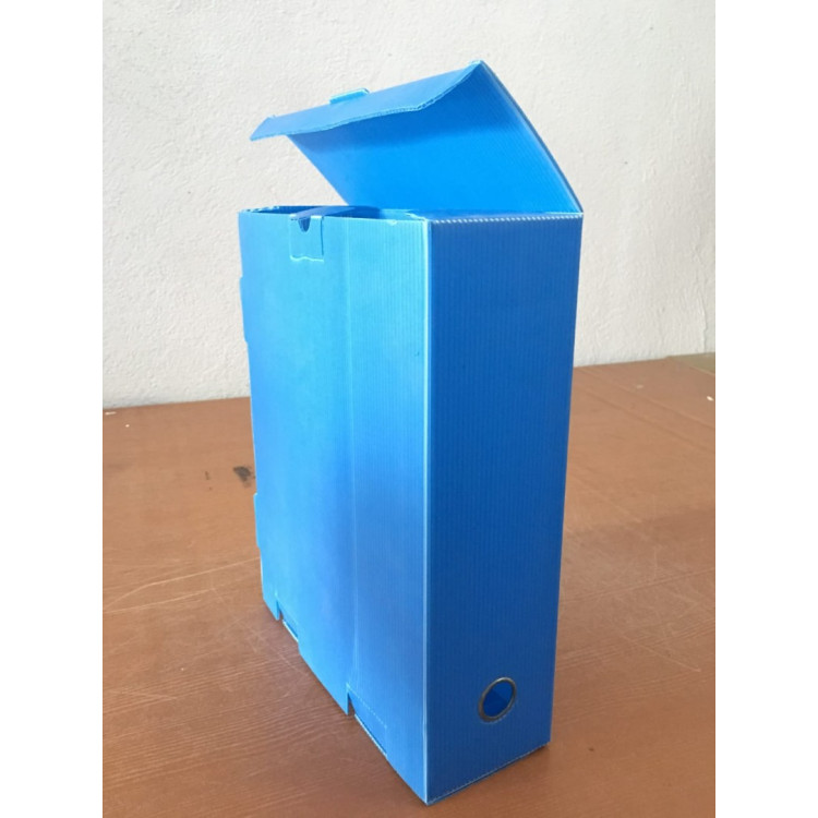 Arşivleme Dosya Kutusu 850 Sayfa Kapasiteli 27cmx34cmx10cm Mavi