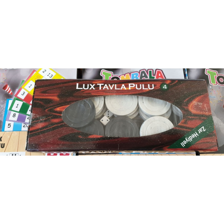 MELAMİN TAVLA PULU ORTA MELAMİN TAVLA PULU ORTA