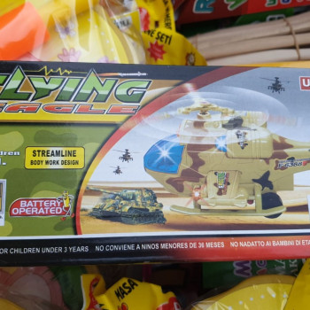 Asker Işıklı Hareketli Helikopter