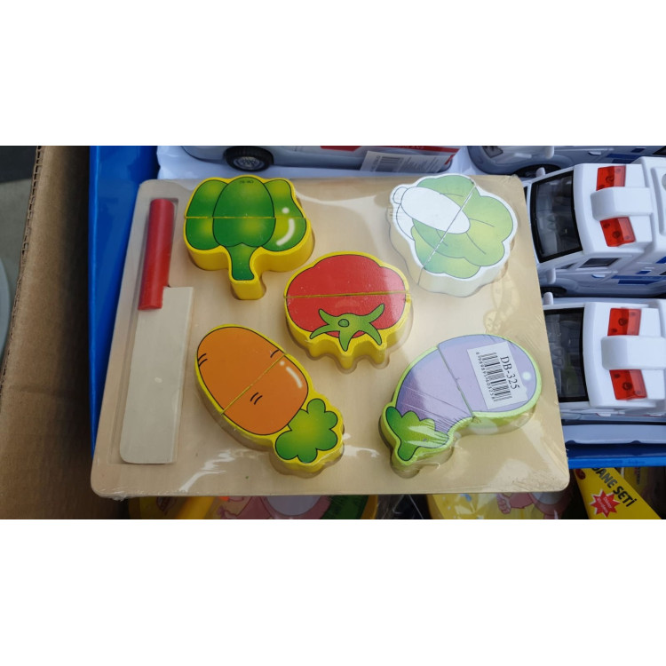 EĞİTİCİ OYUNCAK PLASTİK MEYVE KESME