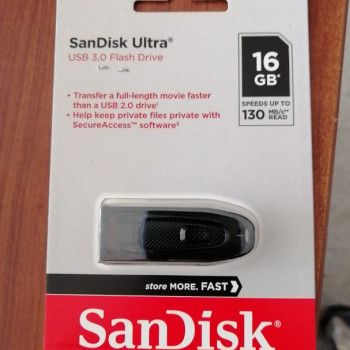 SanDisk Ultra 16GB USB 3.0 Usb Bellek 130mb/s
