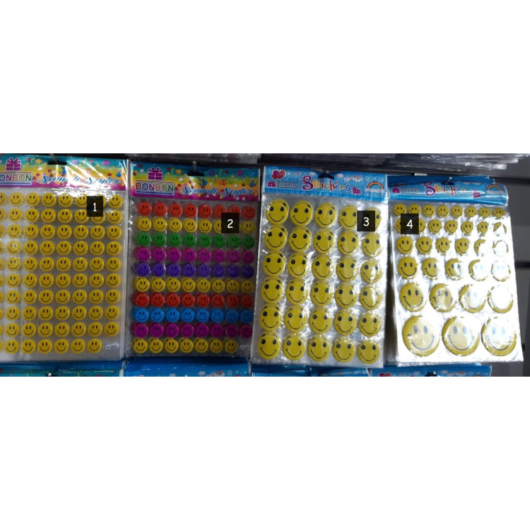 STİCKER A4 GÜLENYÜZLER