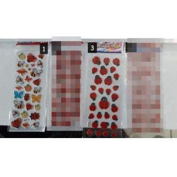 STİCKER KÜÇÜK UĞUR BÖCEĞİ *20 STİCKER KÜÇÜK UĞUR BÖCEĞİ *20