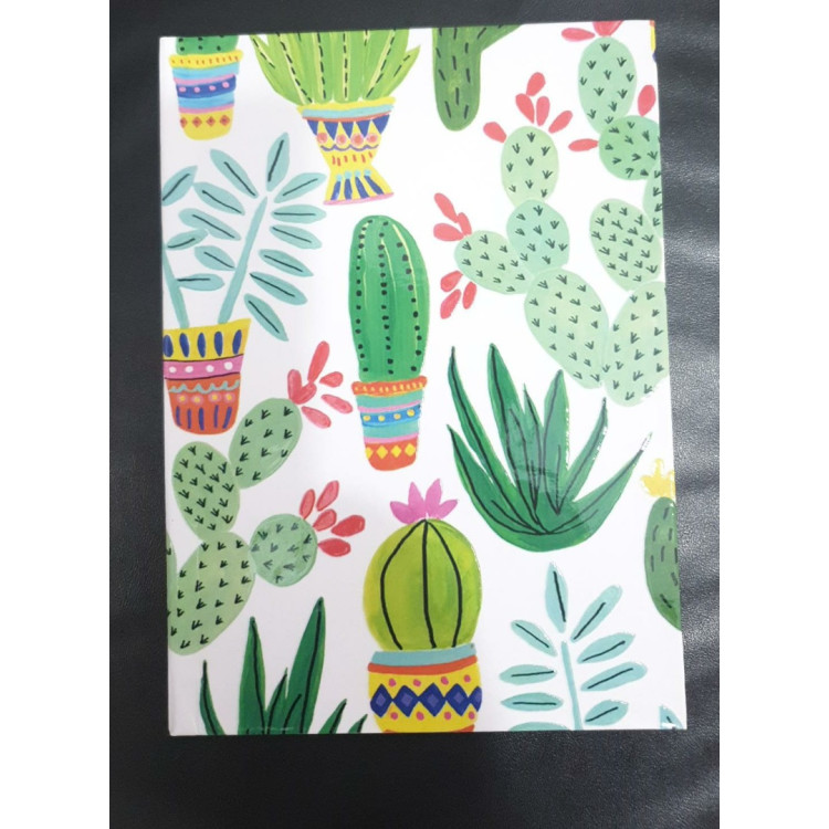 KAKTÜS SERT KAPAK GÜNLÜK/HATIRA DEFTERİ