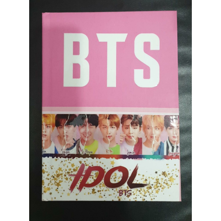 BTS SERT KAPAK GÜNLÜK/HATIRA DEFTERİ