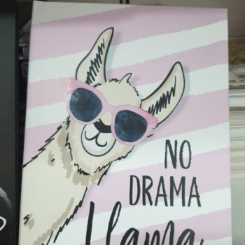 NO DRAMA LLAMA SERT KAPAK GÜNLÜK/HATIRA DEFTERİ NO DRAMA LLAMA SERT KAPAK GÜNLÜK/HATIRA DEFTERİ
