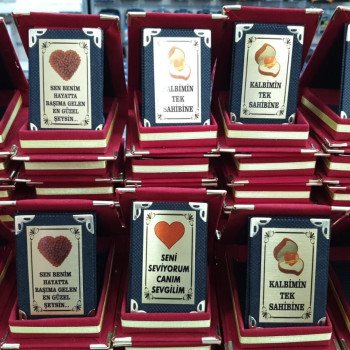 Sevgiler Günü Özel Plaket 9x11cm Sevgiler Günü Özel Plaket 9x11cm