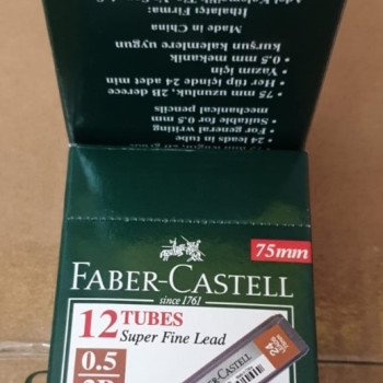 FABER CASTEL KALEM UCU 75mm (2B-05)12Lİ FABER CASTEL KALEM UCU 75mm (2B-05)12Lİ