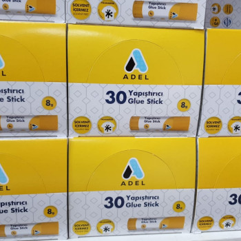 ADEL GLUE STİCK 8 GR.30LU YAPIŞTIRICI ADEL GLUE STİCK 8 GR.30LU YAPIŞTIRICI
