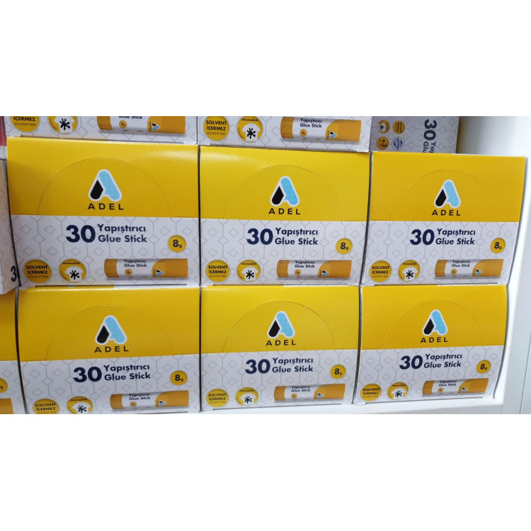 ADEL GLUE STİCK 8 GR.30LU YAPIŞTIRICI
