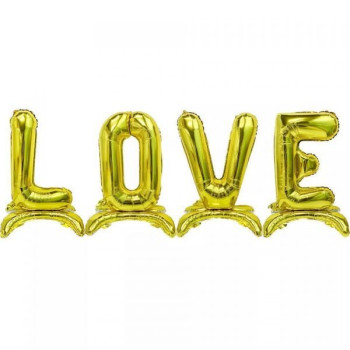 Love Ayaklı Kırmızı Folyo Balon Set 80CM Love Ayaklı Kırmızı Folyo Balon Set 80CM