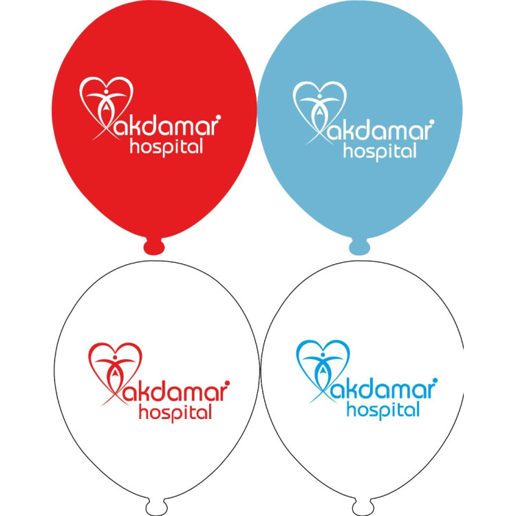 BALON BASKILI (ÇİFT TARAF BASKI) -FİRMAYA ÖZEL BASKI-