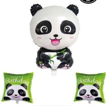 Panda 3’lü Folyo Balon Panda 3’lü Folyo Balon