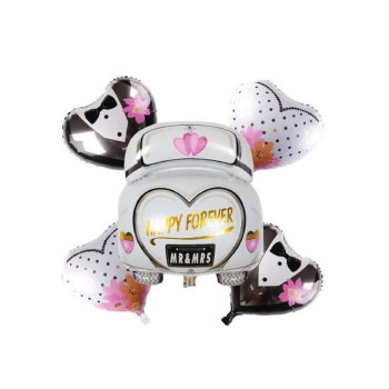 Wedding 5’li Set Folyo Balon Wedding 5’li Set Folyo Balon