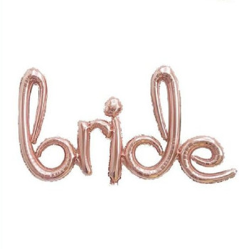 Bride İmza Folyo Balon Bride İmza Folyo Balon
