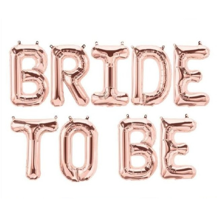 Bride To Be Bronze 16″ Folyo Balon 45cm
