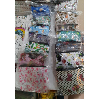 PARA CÜZDANI KUMAŞ FERMUARLI 12X10CM 24lü PARA CÜZDANI KUMAŞ FERMUARLI 12X10CM 24lü