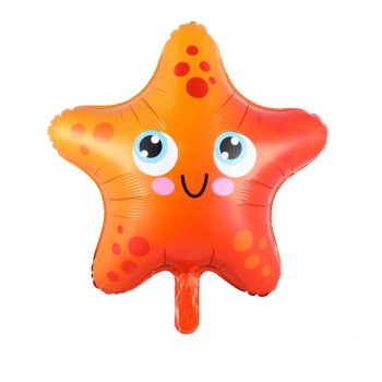 Starfish Folyo Balon Folyo Balon 55cm Starfish Folyo Balon Folyo Balon 55cm