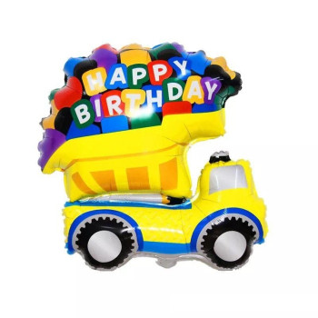 Happy Birthday Kamyon Folyo Balon 2376 80CM -helyum Happy Birthday Kamyon Folyo Balon 2376 80CM -helyum