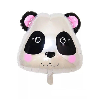 Panda Kafa Folyo Balon 55,5×48,5CM Panda Kafa Folyo Balon 55,5×48,5CM