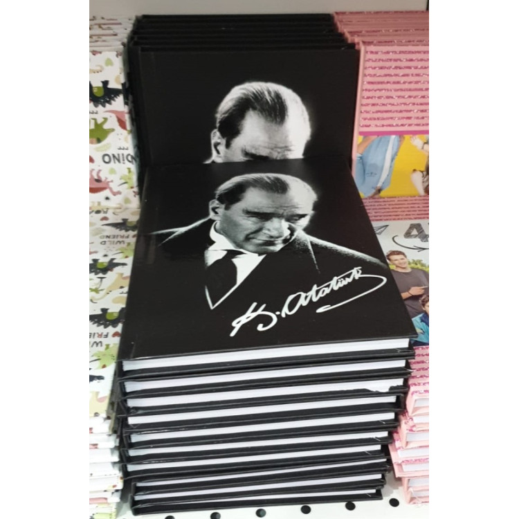 ATATÜRK SERT KAPAK GÜNLÜK/HATIRA DEFTERİ