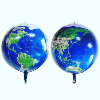 Dünya Küre Folyo Balonu 60cm Dünya Küre Folyo Balonu 60cm