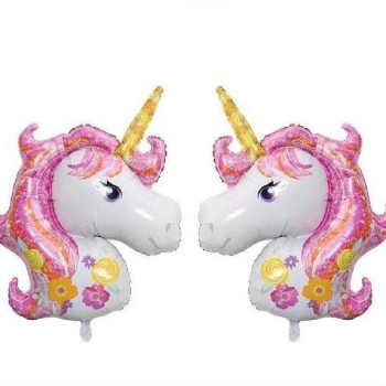 Unicorn Pembe 2’li Set 3144 Folyo Balon 70CM Unicorn Pembe 2’li Set 3144 Folyo Balon 70CM