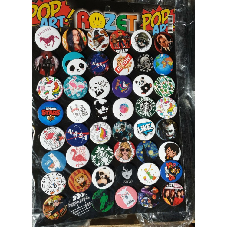 ROZET POP ART 48Lİ -C-