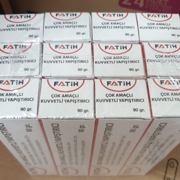 FATİH 90 GR. SIVI YAPIŞTIRICI (BOX12) FATİH 90 GR. SIVI YAPIŞTIRICI (BOX12)