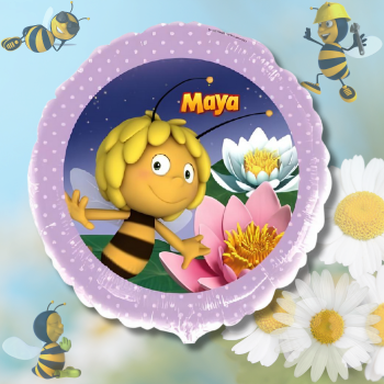 Folyo Balon 18" 5'li Bee Maya Standart Folyo Balon 18" 5'li Bee Maya Standart
