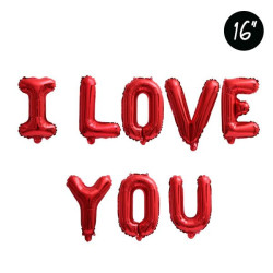 I Love You Kırmızı 35cm