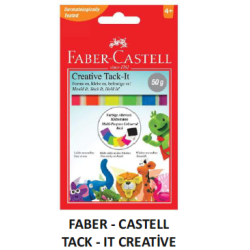 Faber-Castell Renkli Tack-it 50g *25