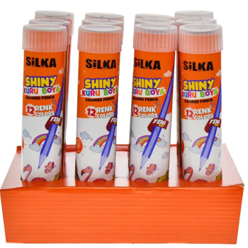 SİLKA METAL TÜP KURU BOYA 12 RENK *12 SİLKA METAL TÜP KURU BOYA 12 RENK *12