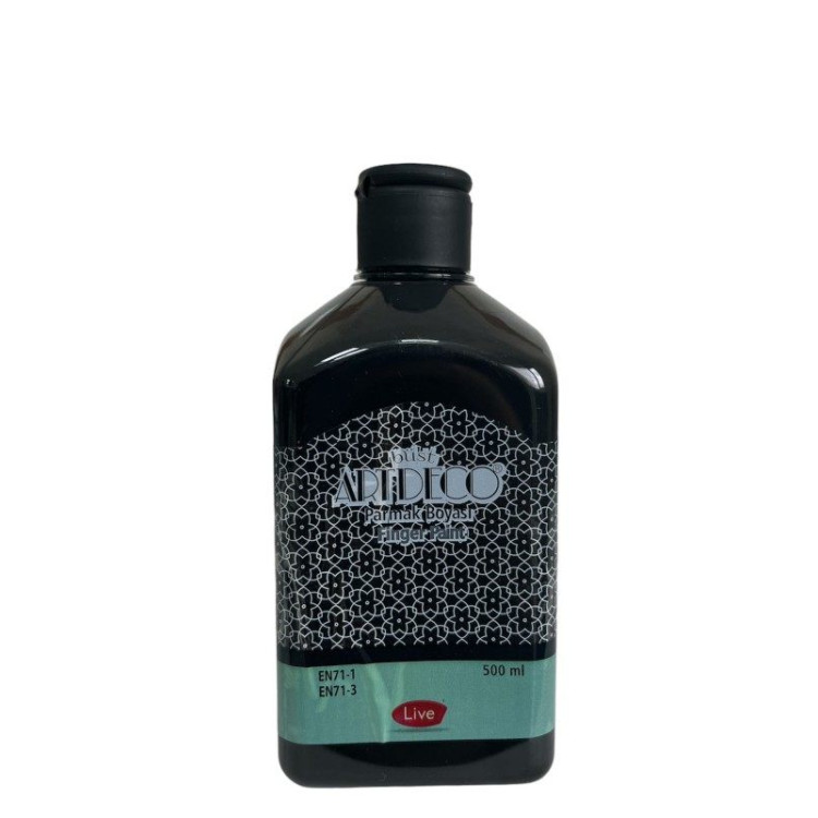 ARTDECO PARMAK BOYASI 500 ML SİYAH