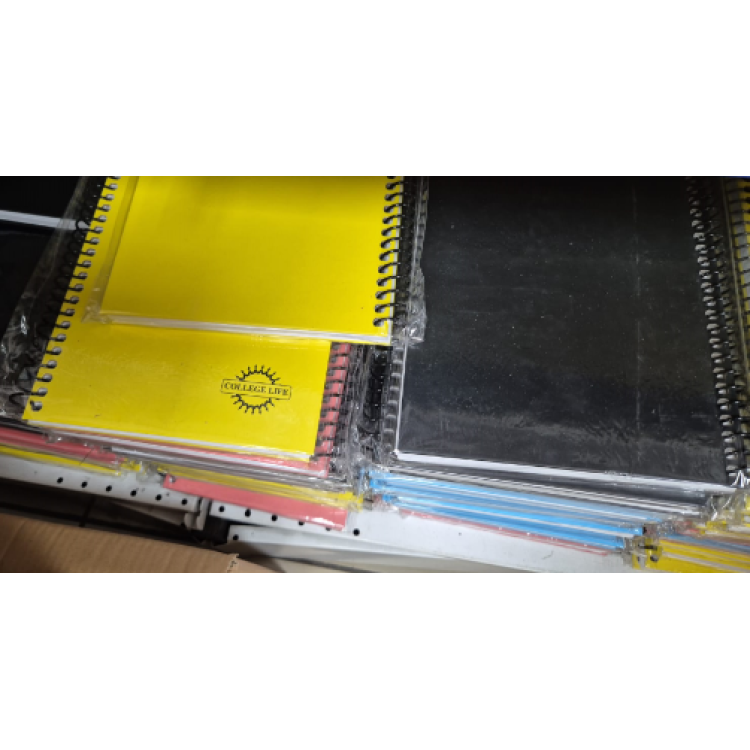 SİNGLE COLOR 17X24 SPİRALLİ ÇİZGİLİ DEFTER