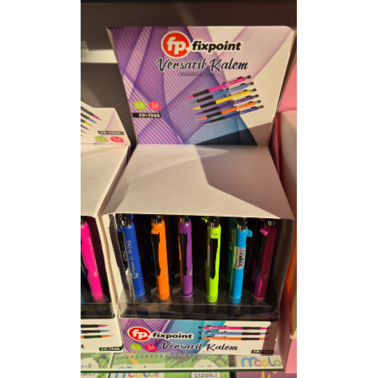 FİXPOİNT FP-7963 VERSATİL KALEM 0.7 36LI
