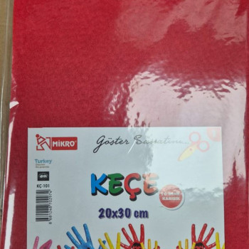 OKUL KEÇE A4 20X30 10LU KARIŞIK RENK -D06 OKUL KEÇE A4 20X30 10LU KARIŞIK RENK -D06