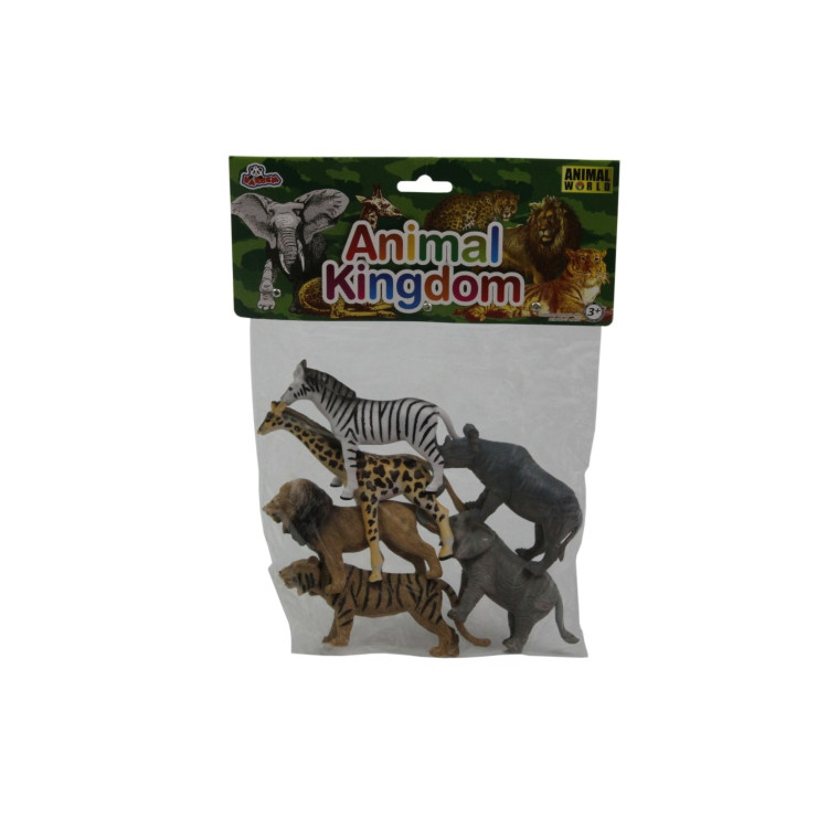 PVCDE 6 PCS HAYVAN SETLERİ (ASORTİ)