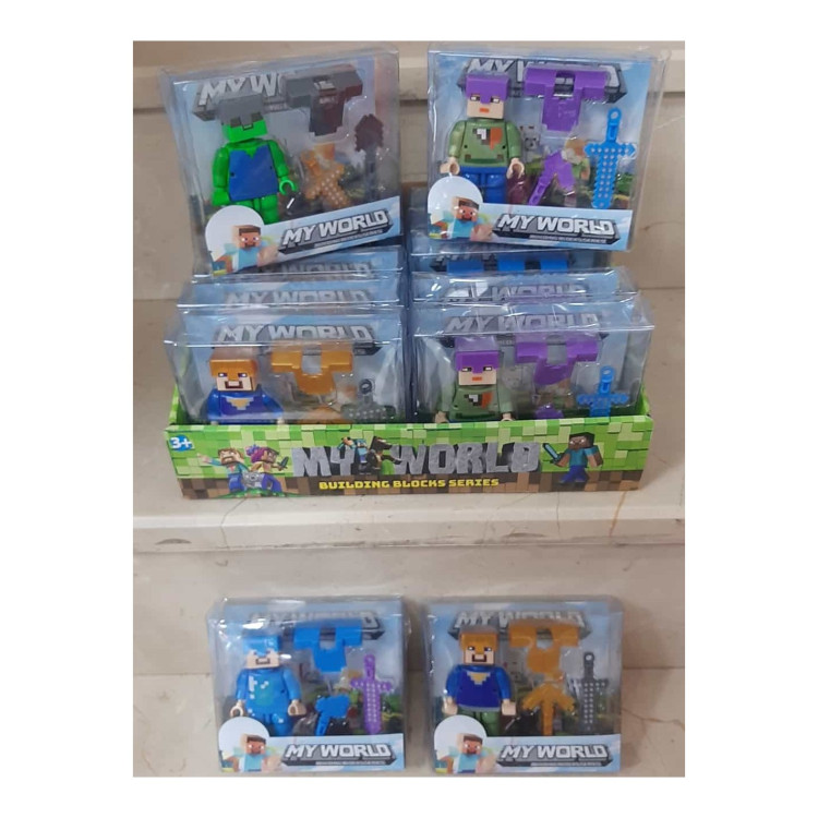 PVC KUT.MYCRAFT LEGO SET