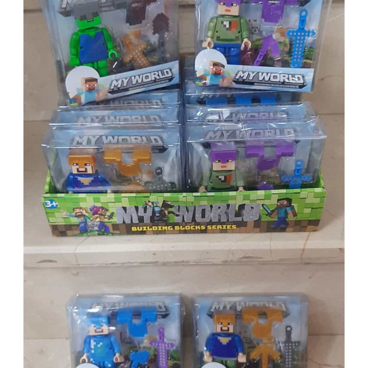 PVC KUT.MYCRAFT LEGO SET