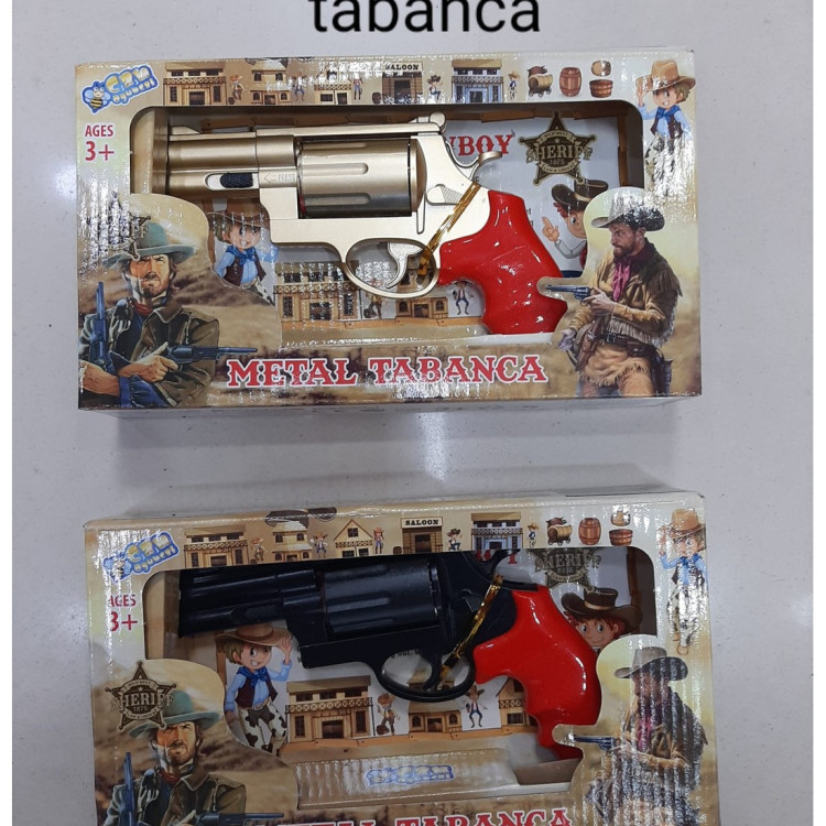 KUT.KALİTELİ METAL 8Lİ KAPSÜL TABANCA