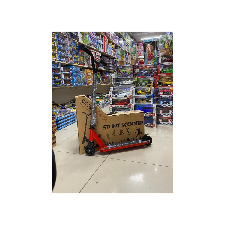 METAL 2 TEKER KIRMIZI STUNT SCOOTER 12+