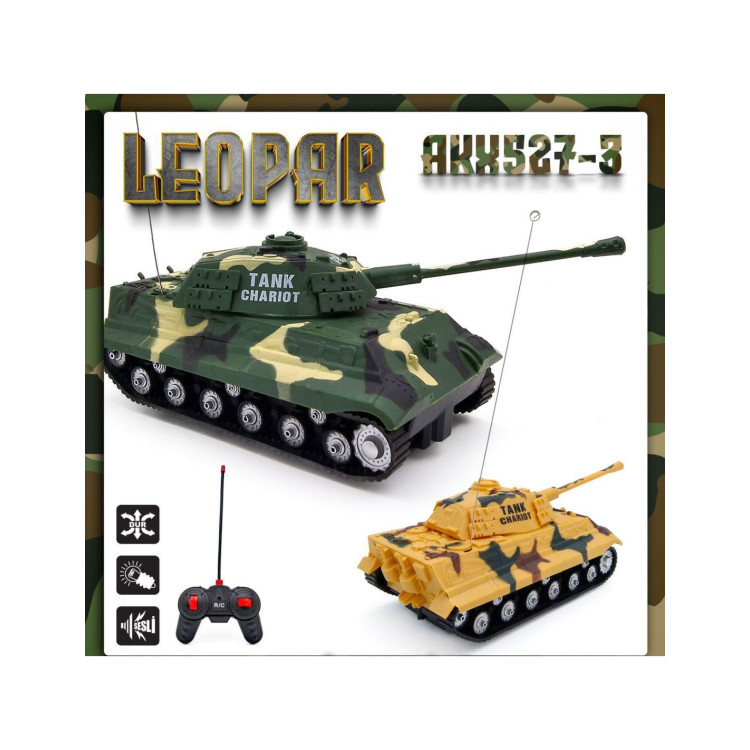 KUT.U/K PİLLİ 4  FONKSİYON LEOPAR TANK