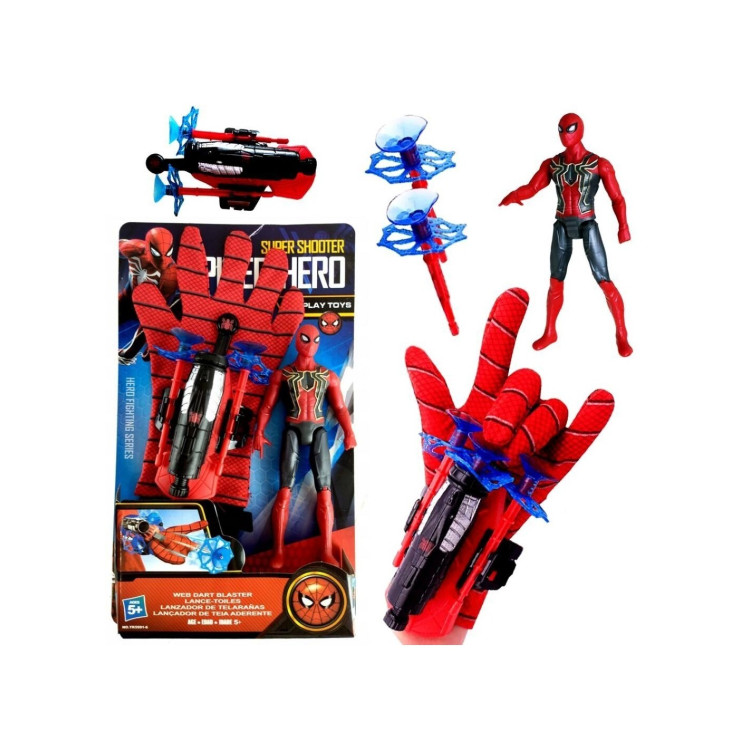 KART.ELDİVENLİ SPİDERMEN IŞIKLI ADAMLI OK ATAN