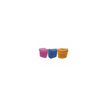 PVC'DE KOLLUK YÜRÜYEN PRATİK YUVARLAK  16X16CM PVC'DE KOLLUK YÜRÜYEN PRATİK YUVARLAK  16X16CM
