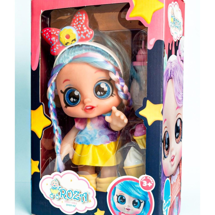 KUT.TR KONUŞAN ŞEKER KIZ BEBEK 30CM