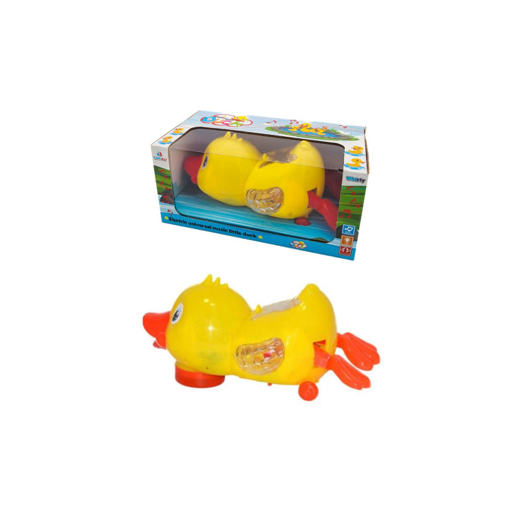 KUT. PİLLİ SESLİ IŞIKLI ÖRDEK ÇARP DÖN