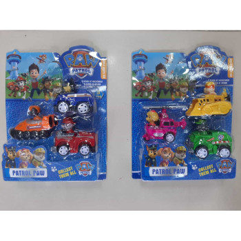 KART. 3'LÜ PAW PATROL ARAÇLAR SET KART. 3'LÜ PAW PATROL ARAÇLAR SET