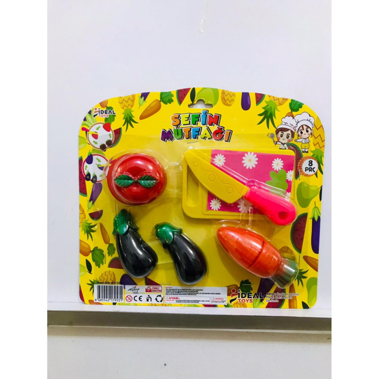 KART.8 PCS MEYVE-SEBZE KESME SETİ