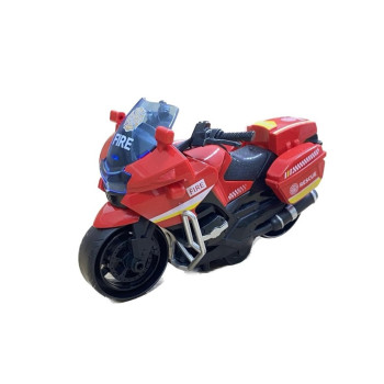 SÜRTMELİ İLK YARDIM MOTORSİKLETİ 12CM SÜRTMELİ İLK YARDIM MOTORSİKLETİ 12CM